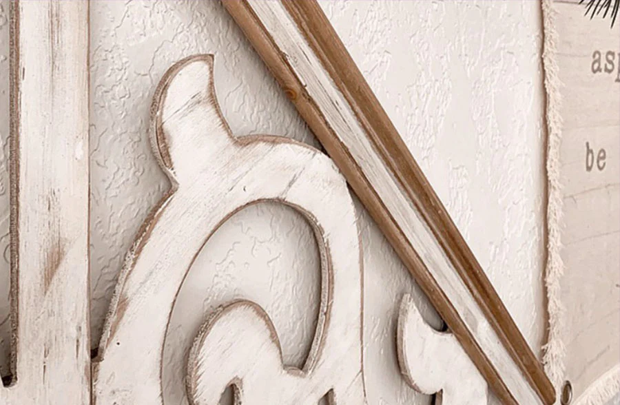 Carved Wooden Wall Gable