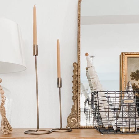 Taper Candle Holders, Set of Two