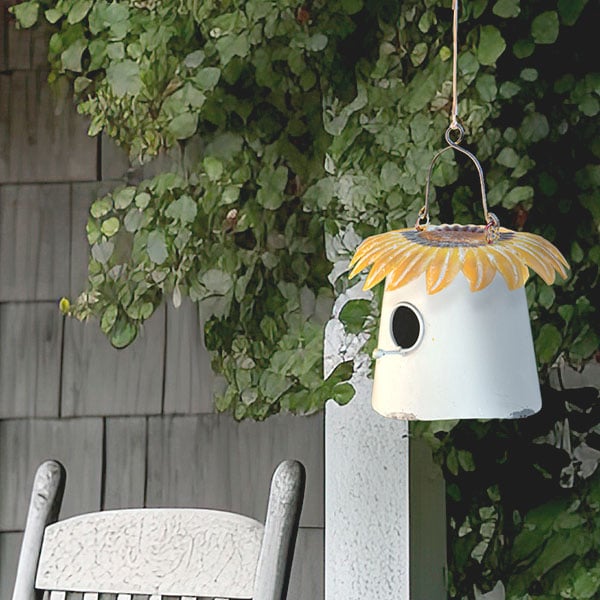 Sunflower Birdhouse