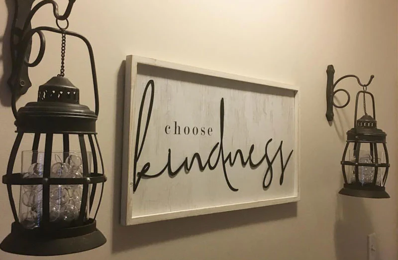 Hanging Rustic Lantern Wall Sconce