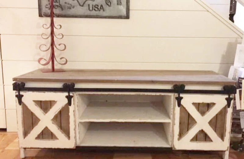 Sliding Barn Door Cabinet
