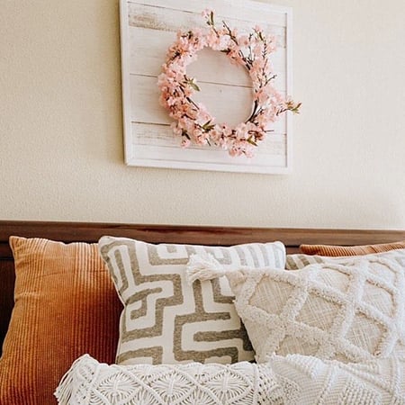 Delicate Cherry Blossom Wreath