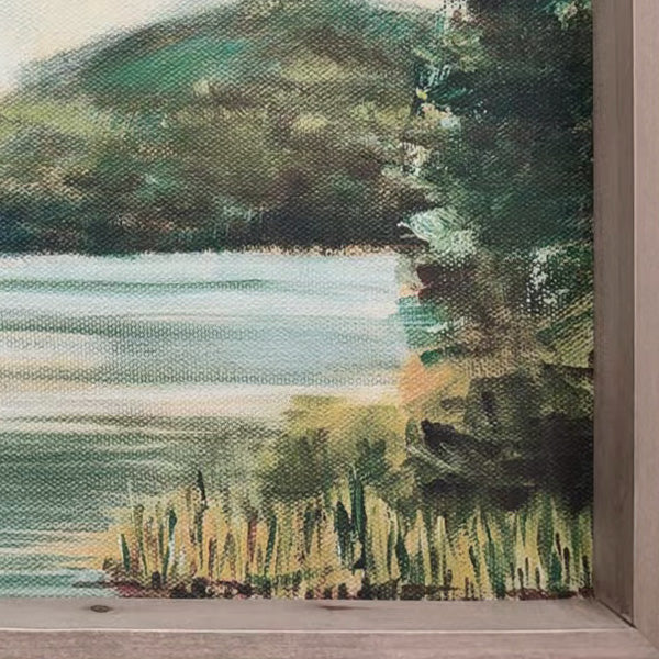 Wood Framed Landscape Wall Art