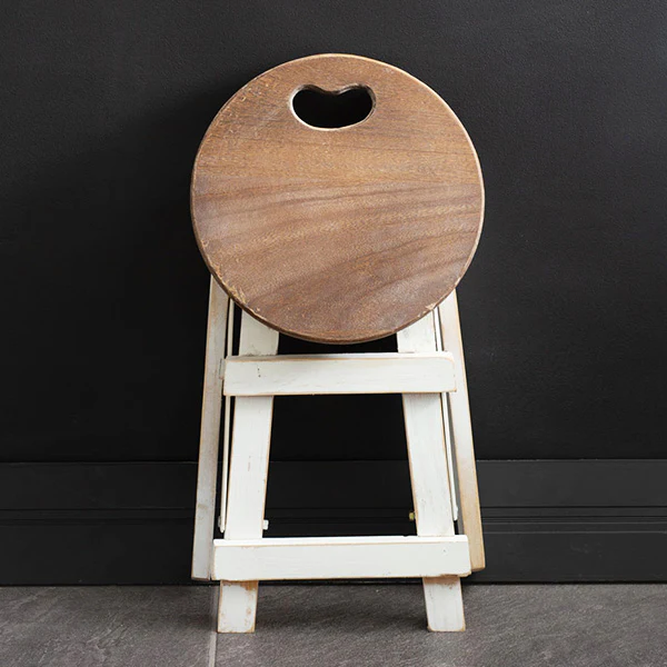 Folding Farmhouse Stool Plant Stand