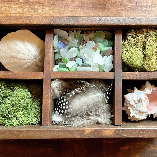 FOUND Assorted Wooden Spice Box