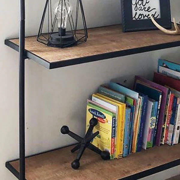 HUGE Industrial Metal Piping Shelf