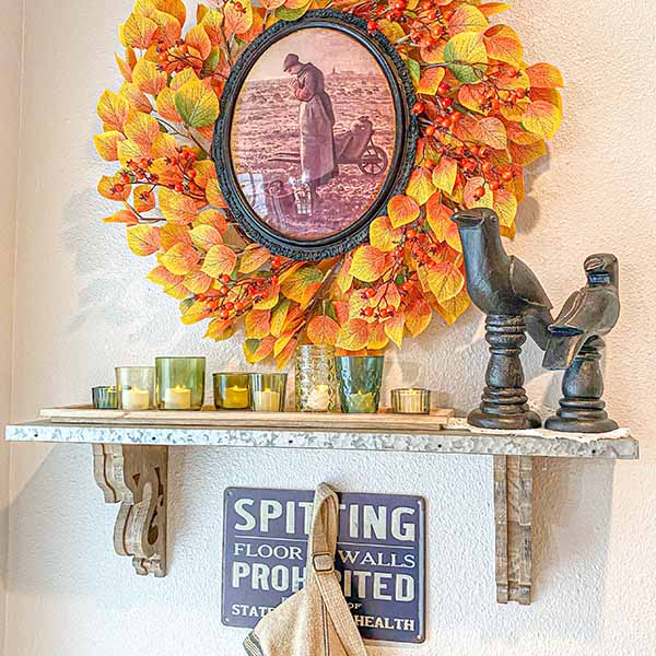 Distressed Raven Statues, Set of 2