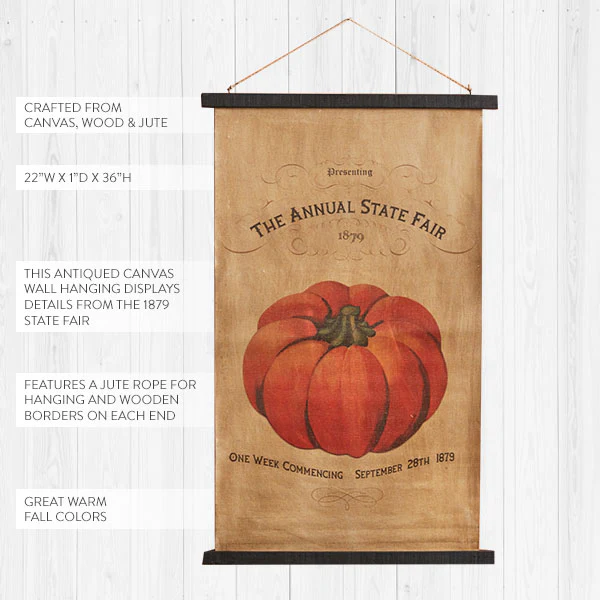 Annual State Fair Canvas Wall Art