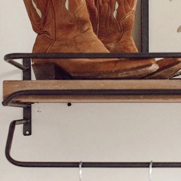 Modern Farmhouse Wooden Cookhouse Towel Rack