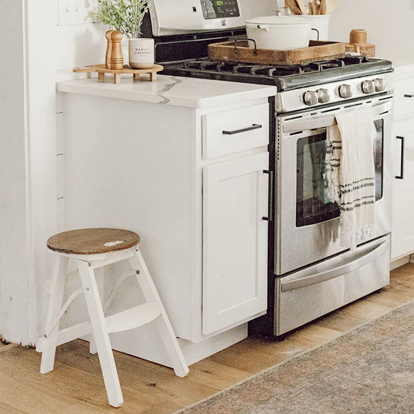 Folding Farmhouse Stool Plant Stand