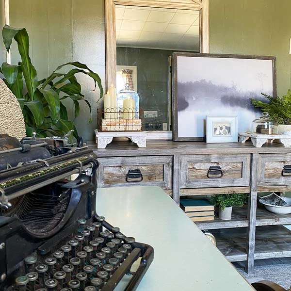 French Country Risers, Set of 2