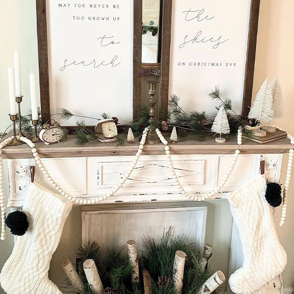 Christmas Eve Wooden Sign Set