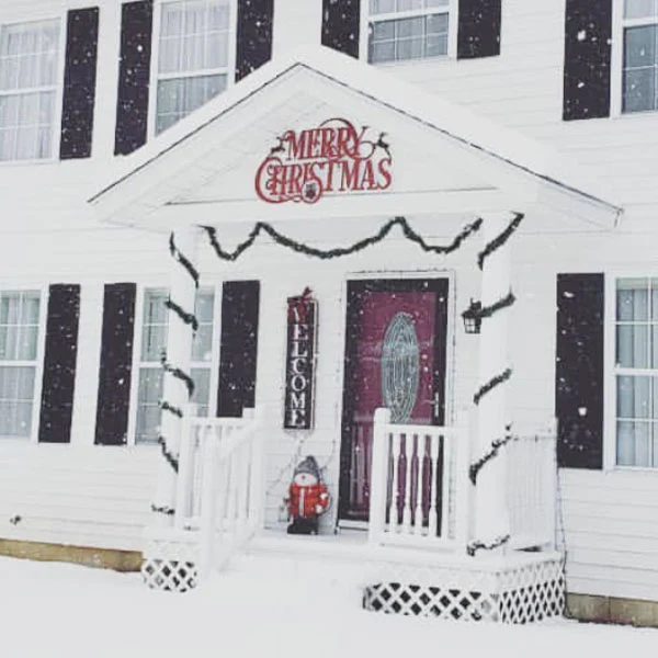 HUGE Metal Merry Christmas Sign