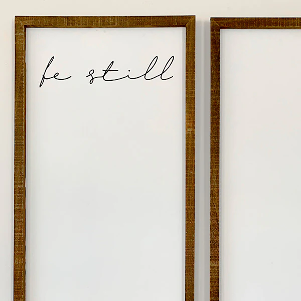 Be Still My Soul Sign Set