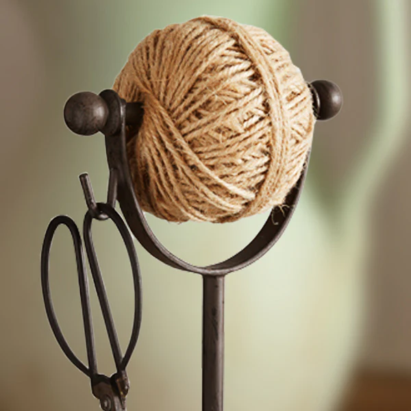 Freestanding Twine Holder with Scissors