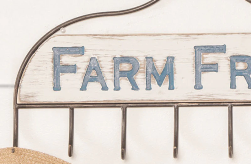 Farm Fresh Wall Hook