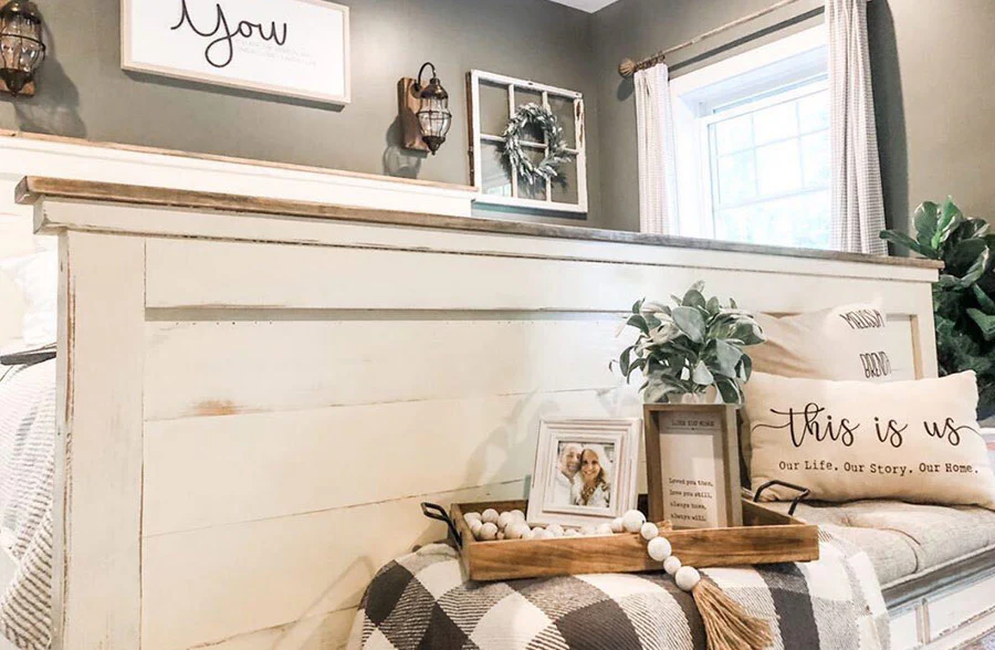 Wooden Tray with Handles, Set of 3