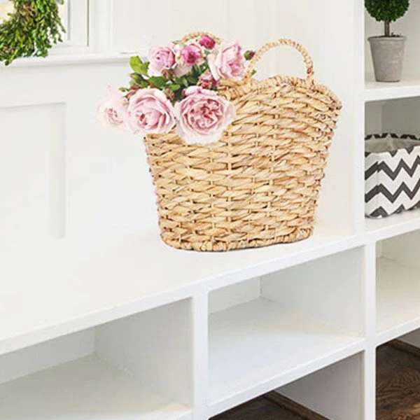 Woven Hyacinth Storage Basket