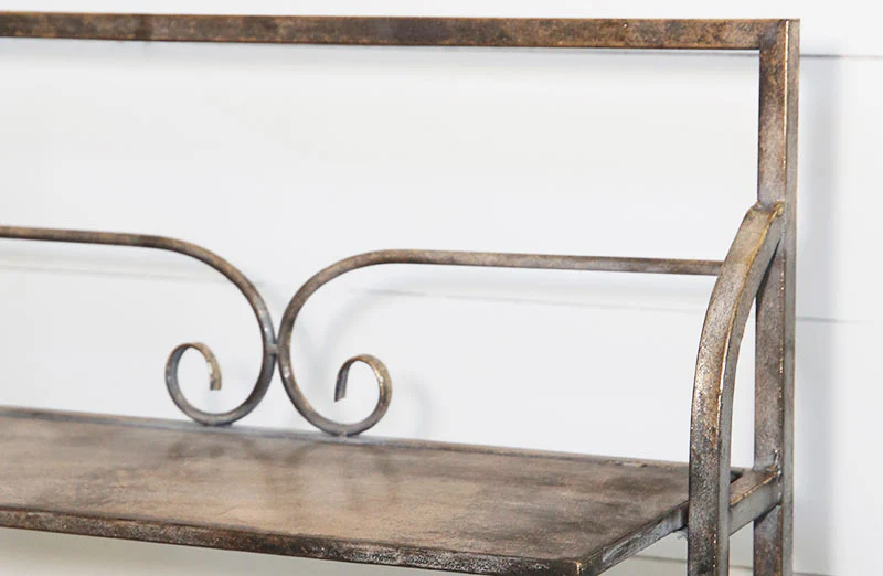 HUGE Galvanized Metal Shelving Unit