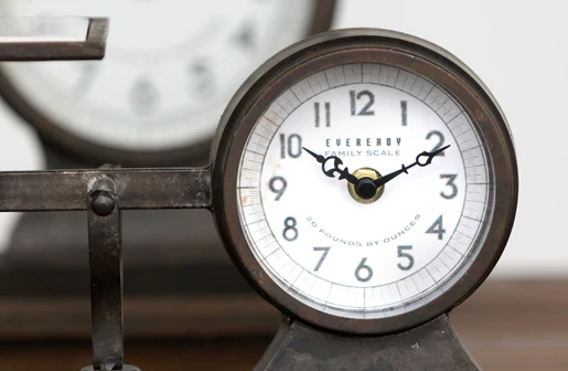 Petite Hardware Scale Clock