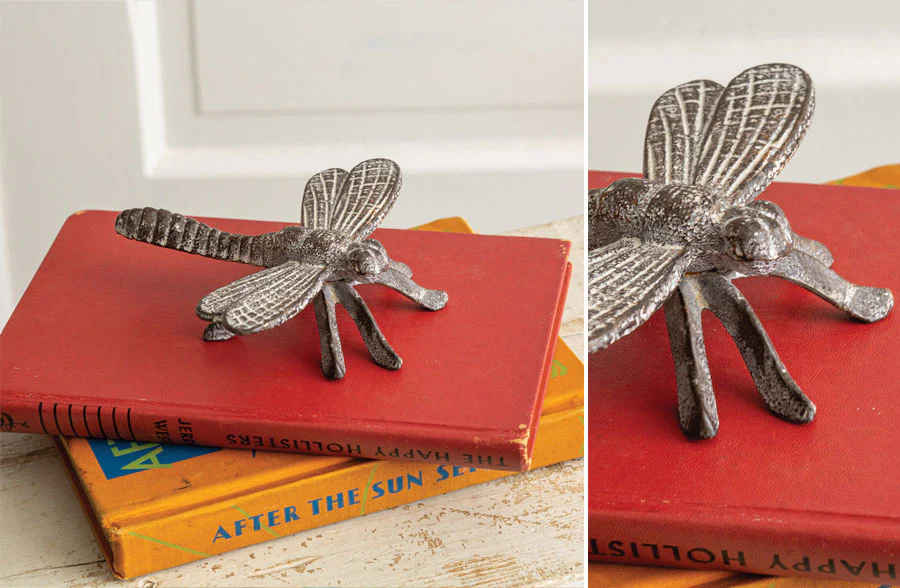 Decorative Dragonfly Figurine, Set of 2
