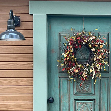 Premium Cape Gooseberry Wreath