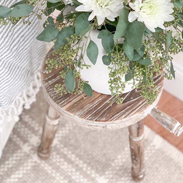 Wooden Milking Stool Riser