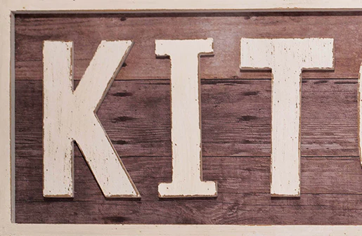 LARGE Kitchen Sign