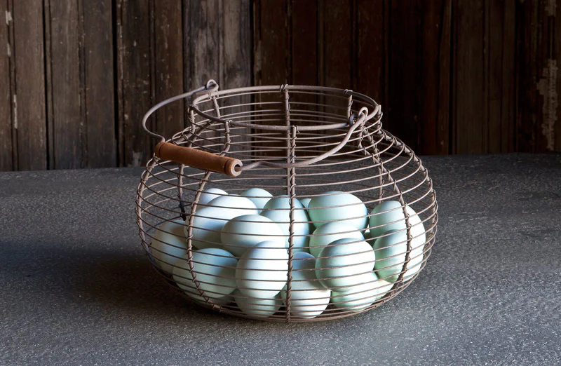 Wire Egg Basket