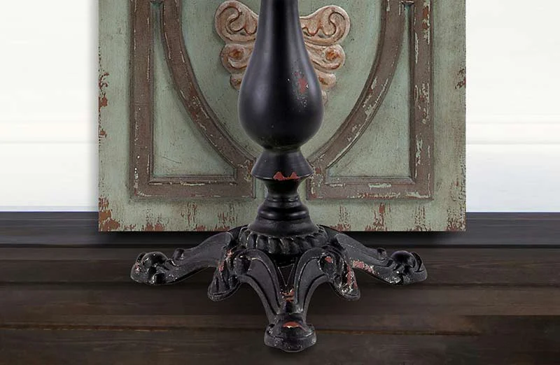 French Enamel Inspired Accent Table