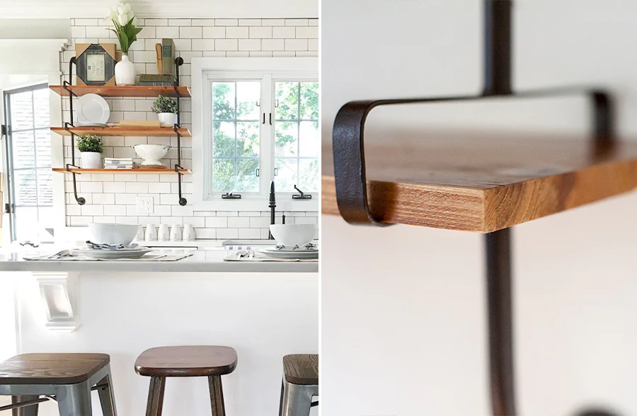 Industrial Open Shelving System