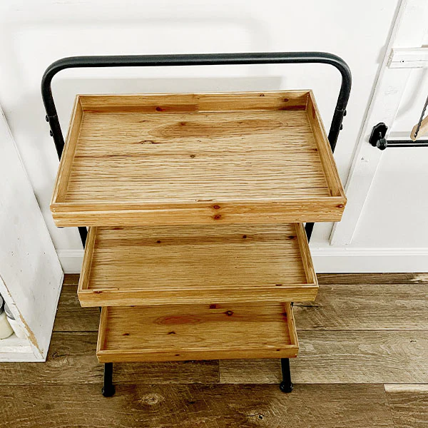 Three Tiered Farmer's Market Shelf