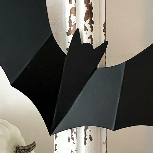 Spooky Metal Bats, Set of 12