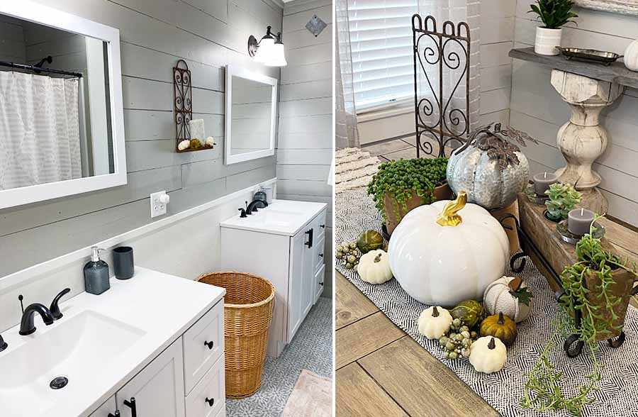 FOUND Rusted Iron Wall Sconces, Set of 2