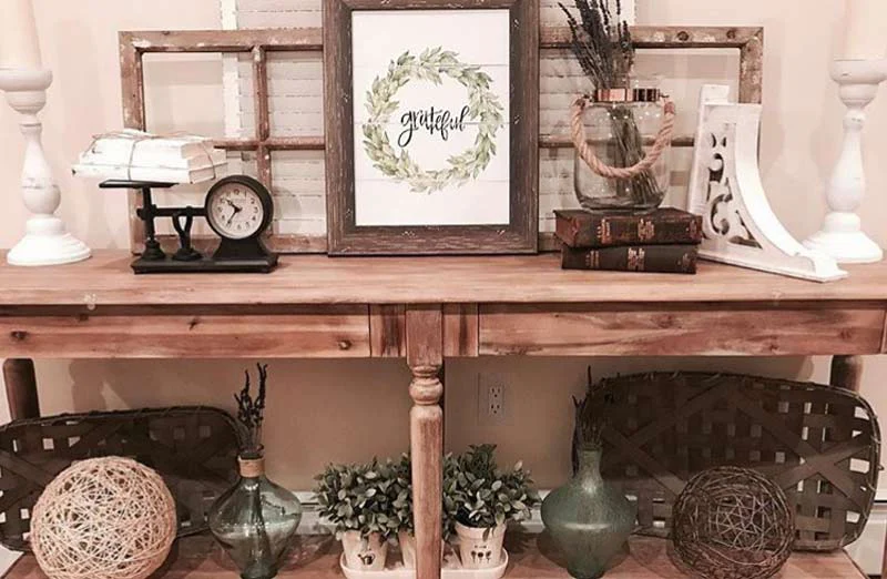 HUGE Decorative Hardware Scale Clock