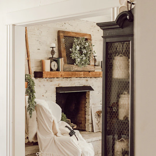 FOUND Antique Wooden Window with Screen