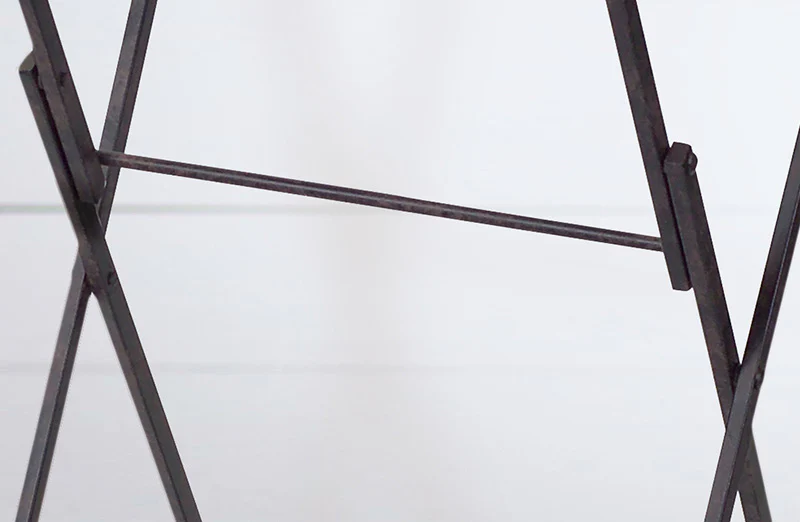 Fold-able Oval Serving Table