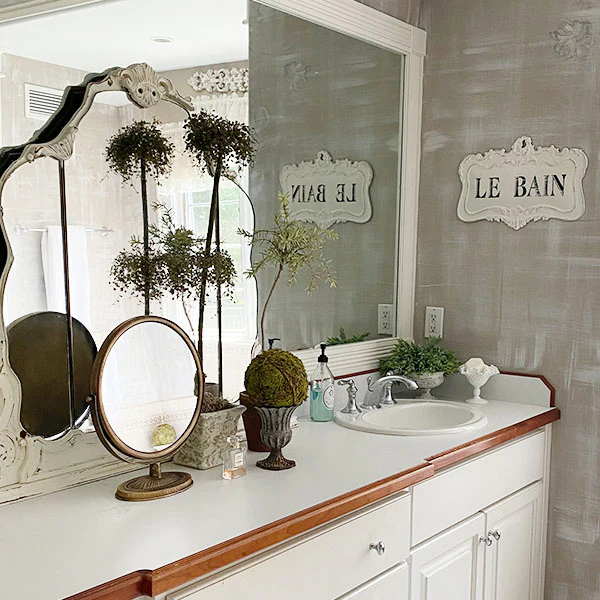 Antique Inspired Vanity Mirror