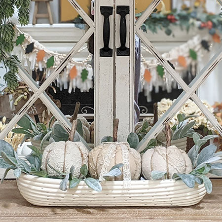 Hand-Woven Rattan Baguette Basket