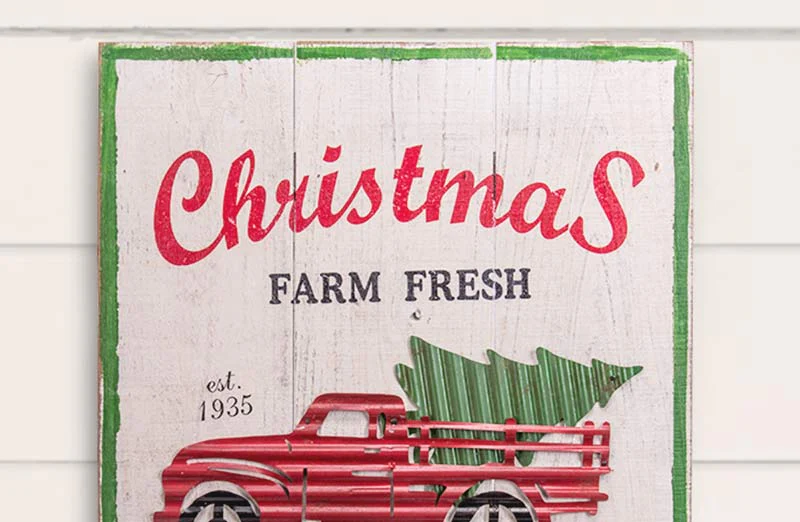 Cut Your Own Christmas Tree Sign