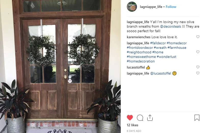 Gathered Olive and Twig Wreath