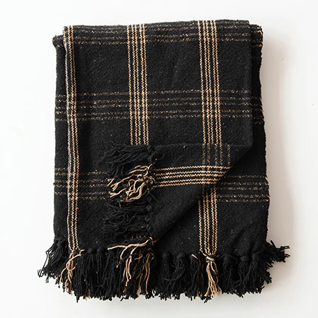 Cozy Cotton Throw Blanket