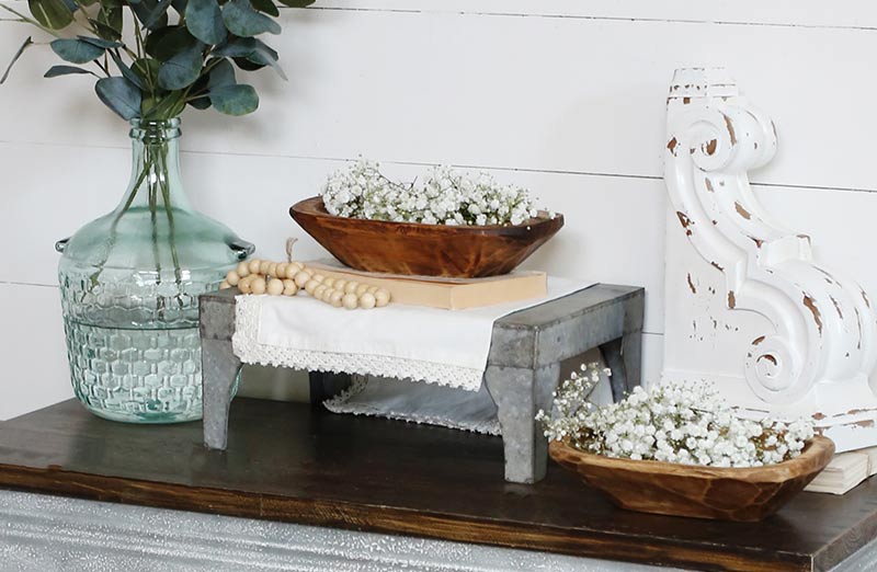 Handcrafted Dough Bowls, Set of 2