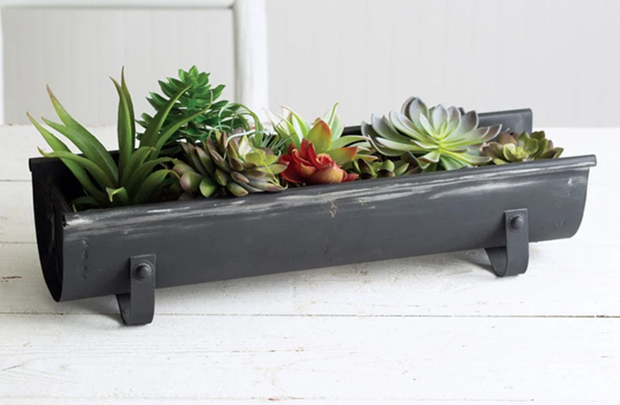 Chicken Feeder Planter