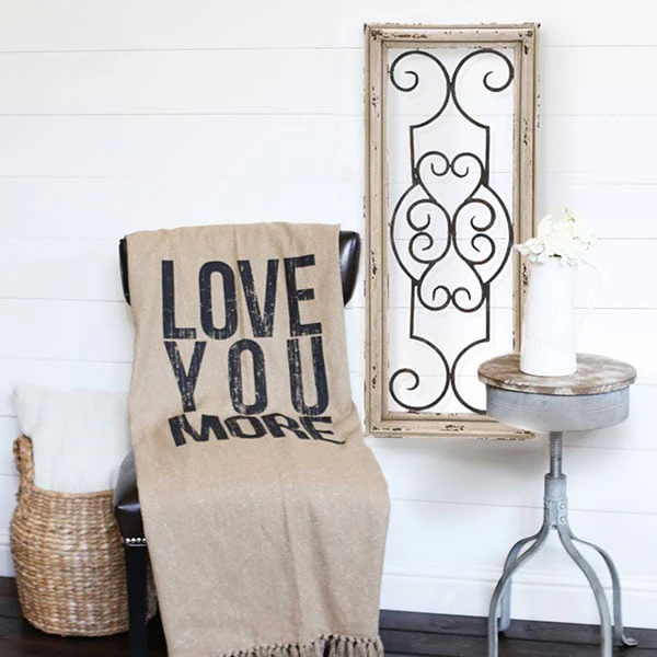 Iron Window Wall Panel