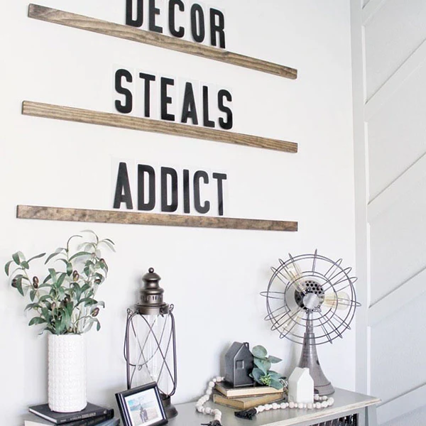 Antique Grey Metal Fan Light