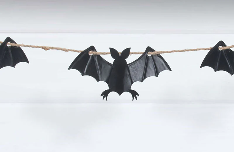 Metal Bat Garland