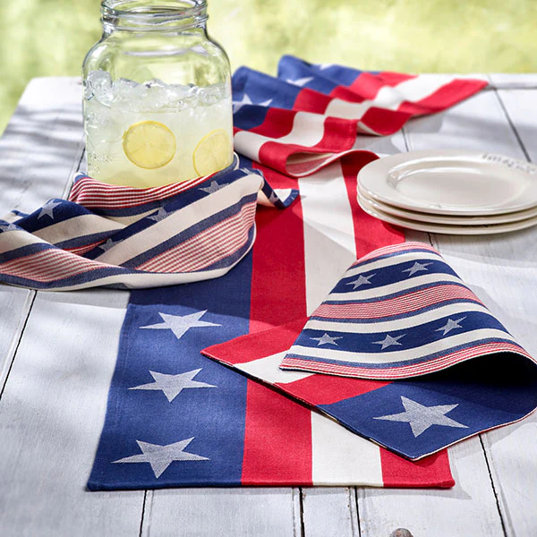 American Flag Table Runner