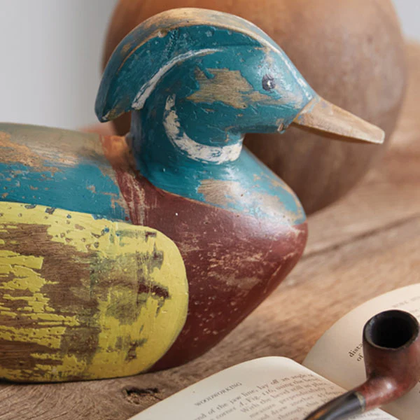 Handcrafted Wooden Duck