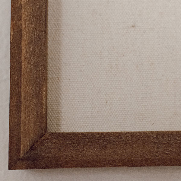 Wooden Framed Family Sign